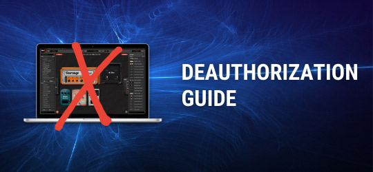 How to deauthorize